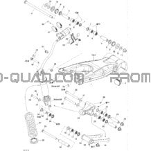 Suspension Arrière Xmx pour Can-am Toutes les cylindrées 2010 DS 450 Xxc