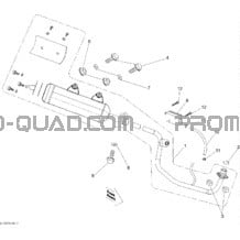 Système Échappement pour Can-am Toutes les cylindrées 2010 DS 90 X