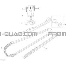 Tensionneur De Chaîne pour Can-am Toutes les cylindrées 2010 DS 90 X