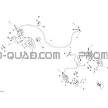 Freins pour Can-am Toutes les cylindrées 2010 DS 90 X