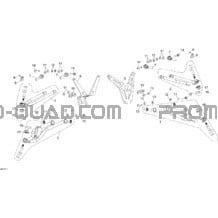 Bras De Suspension Avant pour Can-am Toutes les cylindrées 2010 DS 90 X