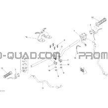 Guidon pour Can-am Toutes les cylindrées 2010 DS 90 X