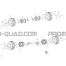 Roues Et Pneus pour Can-am Toutes les cylindrées 2010 DS 90 X