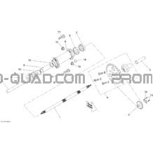 Système Entraînement Arrière pour Can-am Toutes les cylindrées 2010 DS 90 X