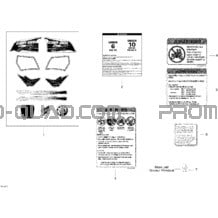 Accessoires Et Décalques pour Can-am Toutes les cylindrées 2010 DS 90 X
