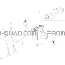 Lumière Indicateur Et Couvercle pour Can-am Toutes les cylindrées 2010 DS 90 X