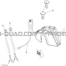 Lumière Indicateur Et Couvercle pour Can-am Toutes les cylindrées 2010 DS 90