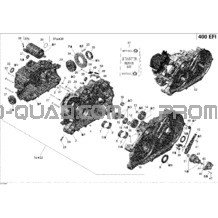 Carter pour Can-am Toutes les cylindrées 2010 Outlander 400 EFI