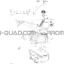 Système Alimentation pour Can-am Toutes les cylindrées 2010 Outlander 400 EFI