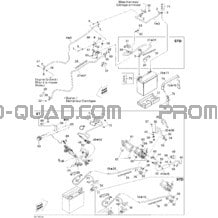 Système Électrique pour Can-am Toutes les cylindrées 2010 Outlander 400 EFI