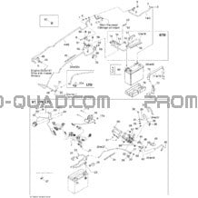 Système Électrique pour Can-am Toutes les cylindrées 2010 Outlander 500 EFI