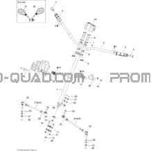 Direction STD pour Can-am Toutes les cylindrées 2010 Outlander 650 EFI