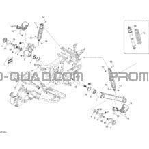 Suspension Arrière 1 pour Can-am Toutes les cylindrées 2010 Outlander Max 500 EFI Ltd