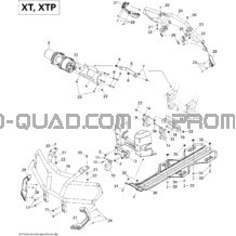 Carrosserie Et Accessoires 4 pour Can-am Toutes les cylindrées 2010 Outlander Max 500 EFI Ltd