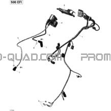 Câblage Moteur Et Module Électronique pour Can-am Toutes les cylindrées 2010 Outlander Max 500 EFI Ltd