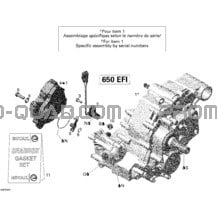 Boîte De Vitesses Ass Et Actuateur 4X4 pour Can-am Toutes les cylindrées 2010 Outlander Max 650 EFI
