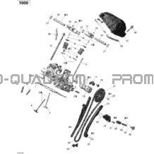 Culasse pour Can-am Toutes les cylindrées 2011 Commander 1000
