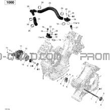 Refroidissement Moteur pour Can-am Toutes les cylindrées 2011 Commander 1000