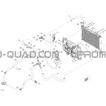 Système Refroidissement pour Can-am Toutes les cylindrées 2011 Commander 1000