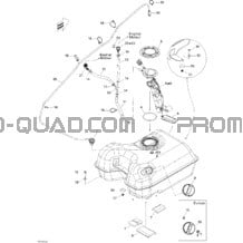 Système Alimentation pour Can-am Toutes les cylindrées 2011 Commander 1000