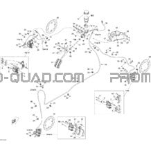 Freins pour Can-am Toutes les cylindrées 2011 Commander 1000