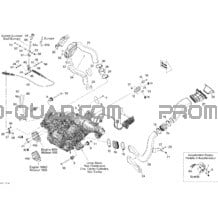 Moteur pour Can-am Toutes les cylindrées 2011 Commander 800