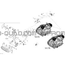 Système Échappement pour Can-am Toutes les cylindrées 2011 Commander 800