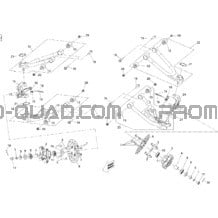 Suspension Avant pour Can-am Toutes les cylindrées 2011 DS 250 NA