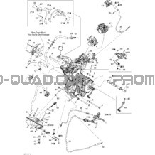 Moteur Et Support Moteur pour Can-am Toutes les cylindrées 2011 DS 450 EFI