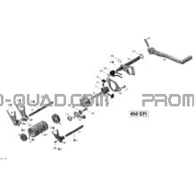 Levier De Vitesses pour Can-am Toutes les cylindrées 2011 DS 450 EFI