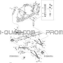 Suspension Avant pour Can-am Toutes les cylindrées 2011 DS 450 EFI