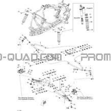 Suspension Avant Xmx pour Can-am Toutes les cylindrées 2011 DS 450 Xxc