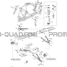 Suspension Avant Xxc pour Can-am Toutes les cylindrées 2011 DS 450 Xxc