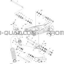 Suspension Arrière Xxc pour Can-am Toutes les cylindrées 2011 DS 450 Xxc