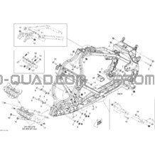 Frame 1 Xxc pour Can-am Toutes les cylindrées 2011 DS 450 Xxc