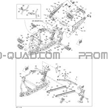 Frame 2 Xxc pour Can-am Toutes les cylindrées 2011 DS 450 Xxc
