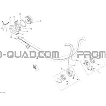 Freins pour Can-am Toutes les cylindrées 2011 DS 90
