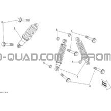 Amortisseurs pour Can-am Toutes les cylindrées 2011 DS 90