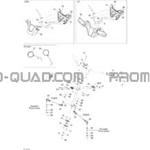 Direction pour Can-am Toutes les cylindrées 2011 Outlander 400 EFI