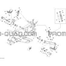 Suspension Arrière pour Can-am Toutes les cylindrées 2011 Outlander 650 EFI