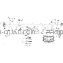 Câblage Principal XT pour Can-am Toutes les cylindrées 2011 Outlander 650 EFI