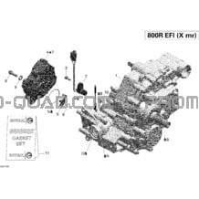 Boîte De Vitesses Ass Et Actuateur 4X4 pour Can-am Toutes les cylindrées 2011 Outlander 800R EFI