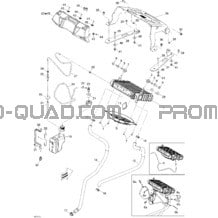 Système Refroidissement pour Can-am Toutes les cylindrées 2011 Outlander 800R EFI
