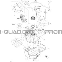 Système Alimentation pour Can-am Toutes les cylindrées 2011 Outlander 800R EFI