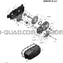 Poulie Menée pour Can-am Toutes les cylindrées 2011 Outlander 800R EFI