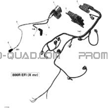 Câblage Moteur Et Module Électronique pour Can-am Toutes les cylindrées 2011 Outlander 800R EFI