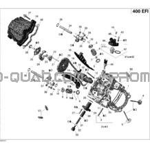 Culasse pour Can-am Toutes les cylindrées 2011 Outlander Max 400 EFI