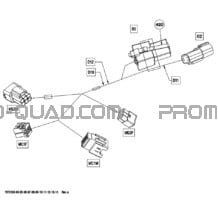 Câblage Électrique pour Can-am Toutes les cylindrées 2011 Outlander Max 500 EFI