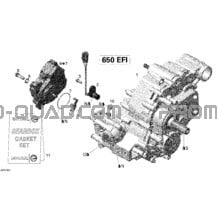Boîte De Vitesses Ass Et Actuateur 4X4 pour Can-am Toutes les cylindrées 2011 Outlander Max 650 EFI