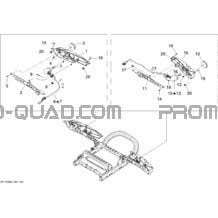 Carrosserie Et Accessoires 4 pour Can-am Toutes les cylindrées 2011 Renegade 800R EFI